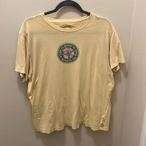 Life is Good Tee Women’s Yellow Large